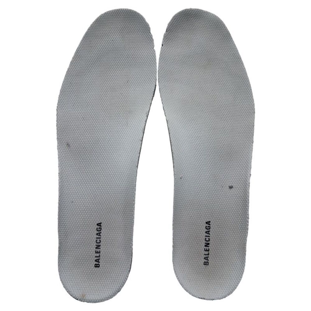 Balenciaga Clear Sole Triple S Sneakers in White Polyester - Picture 8 of 8